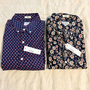 NWT J. Crew Organic Cotton Button Down Shirts Men's Small